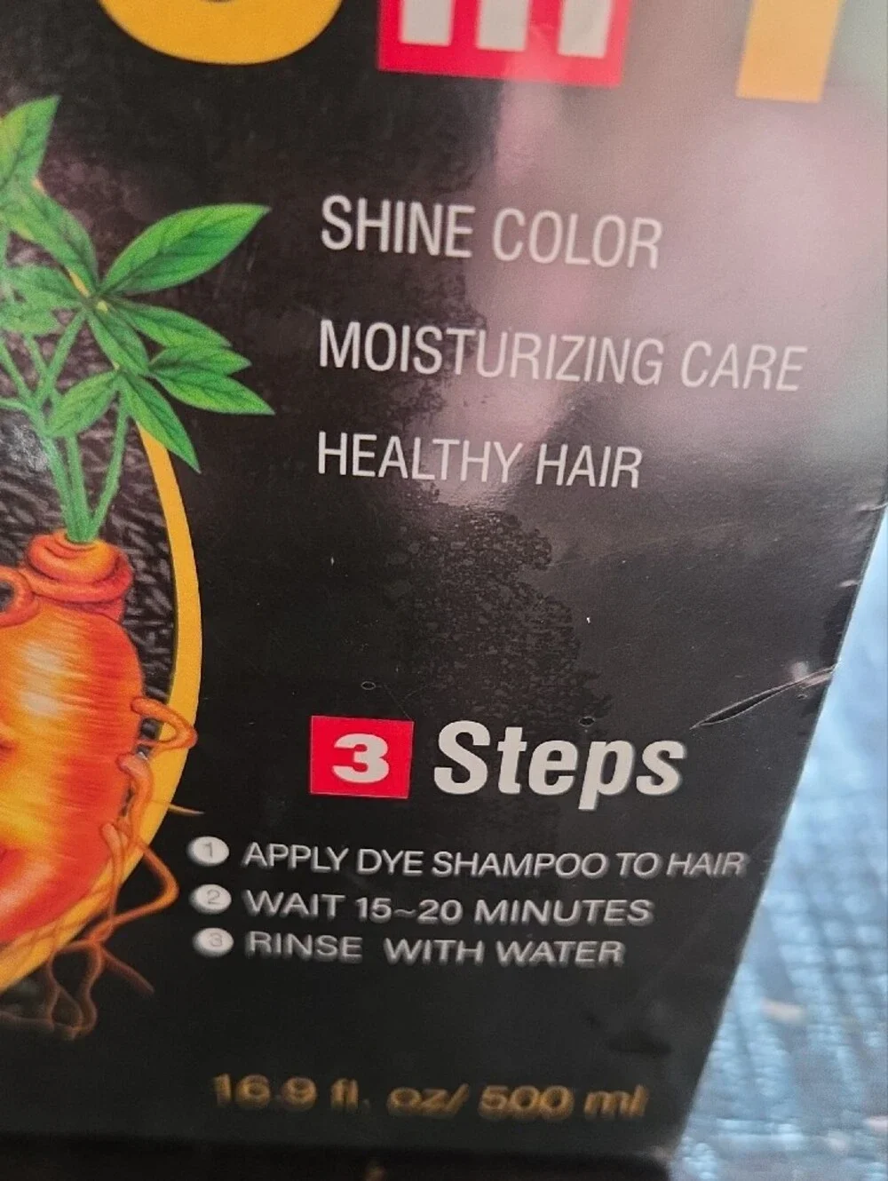 KINGMING black hair